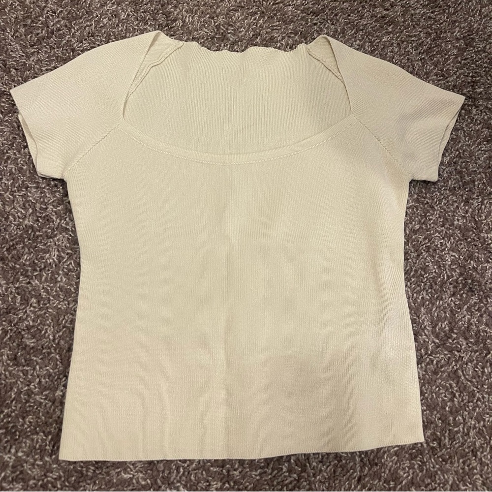 Square Neck Crop Top